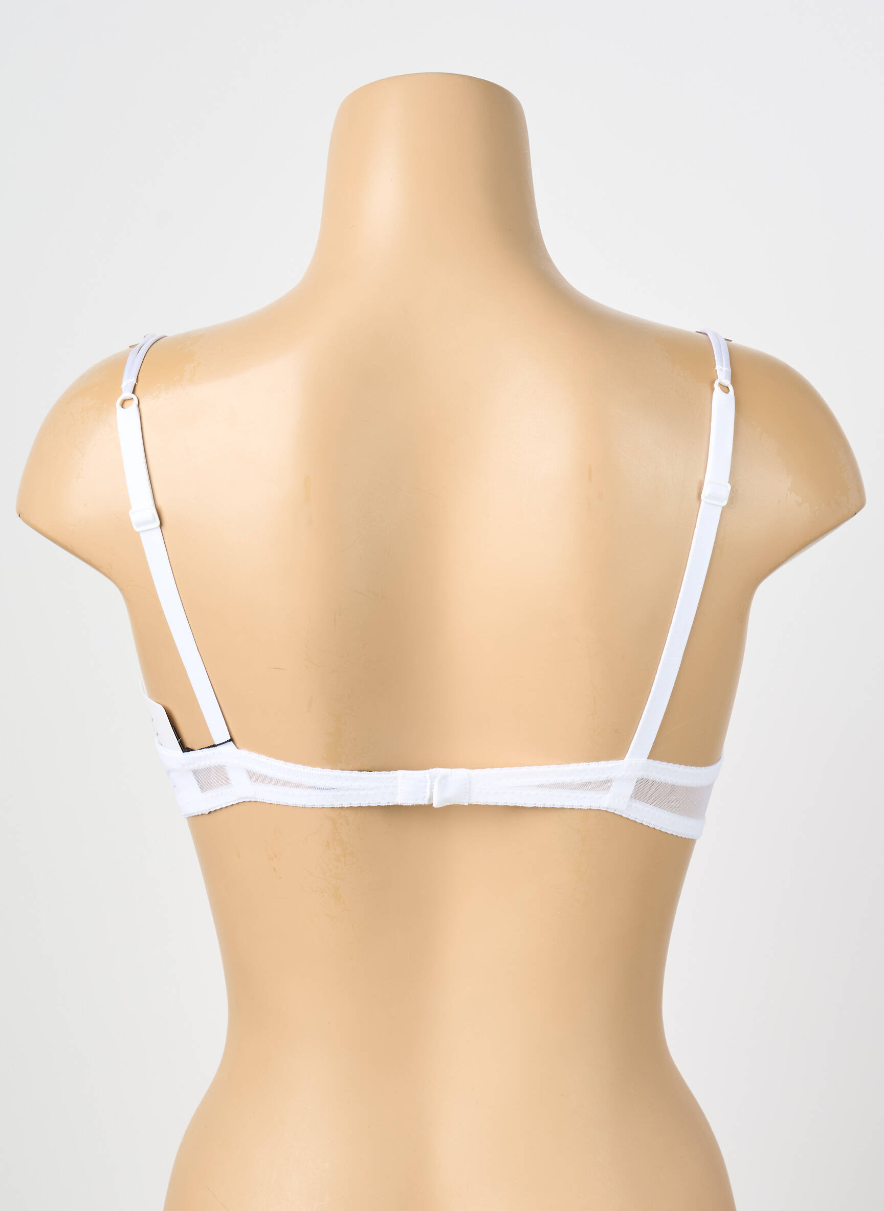 Liemenėlė push-up liemenėlė su aukštu palaikymu push-up liemenėlė su aukštu palaikymu baltas AMBRA moteris