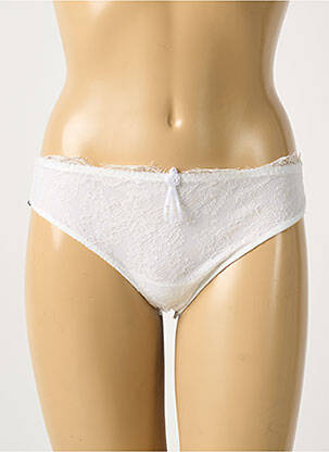 Tanga tanga baltas AMBRA moteris