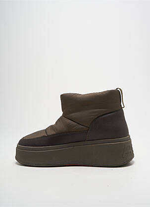 Batai/botai lygus medžiaga kulnas nuo 4 iki 6 cm rudas ASH moteris
