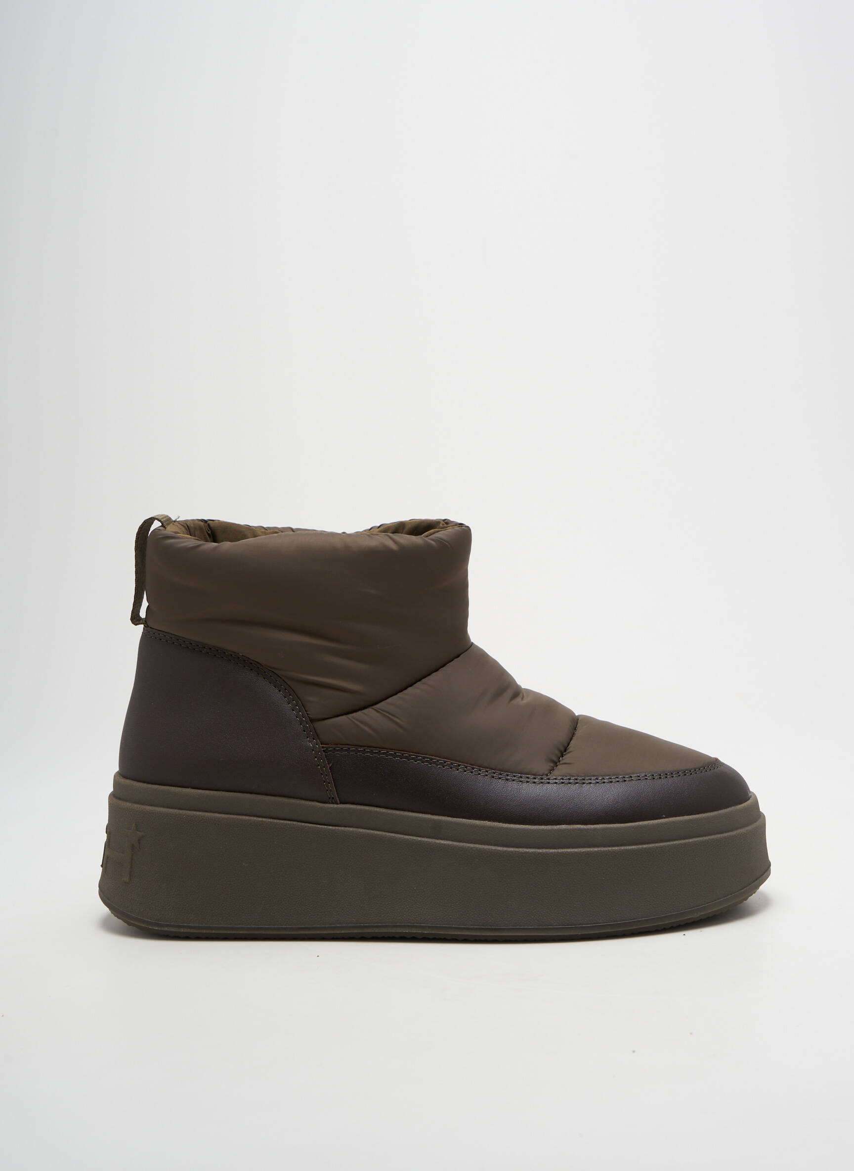 Batai/botai lygus medžiaga kulnas nuo 4 iki 6 cm rudas ASH moteris