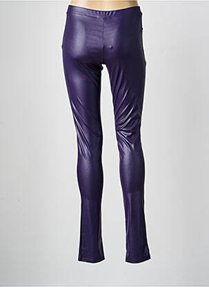 Legingas satino efektas normala dydis violetinis SARAH PACINI moteris