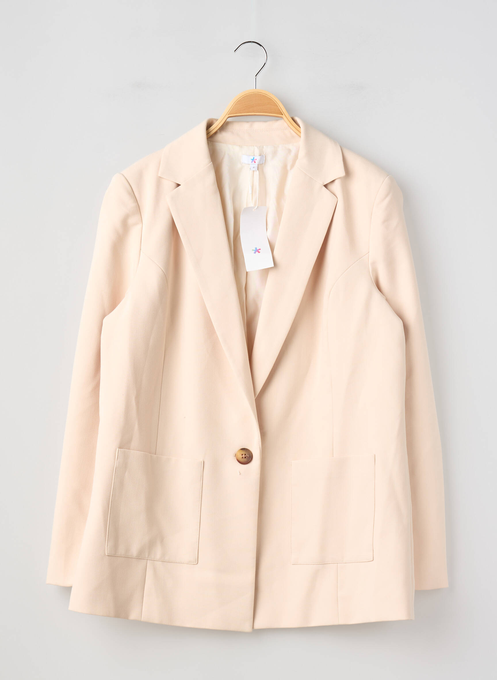 Švarkas mygtukiniai rankogaliai bežinis CAMAIEU moteris
