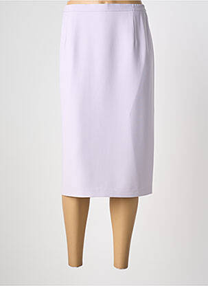 Pusilgis sijonas tiesi kirpimas violetinis ANN TAYLOR moteris