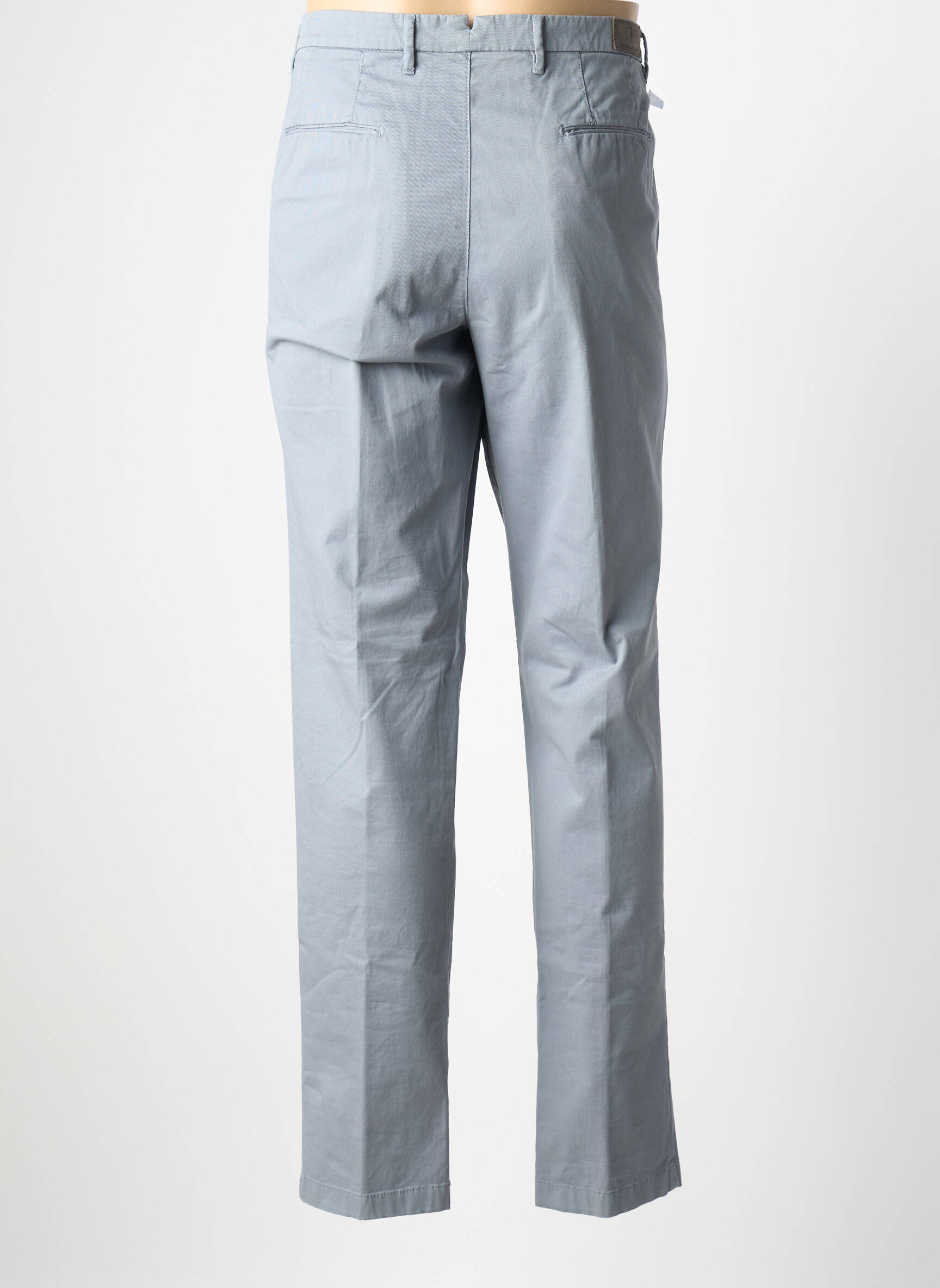 Chino kelnė popelinos audinys, kuris pasižymi lygiu ir tankiu paviršiumi. normala dydis pilka TRUSSARDI JEANS vyras