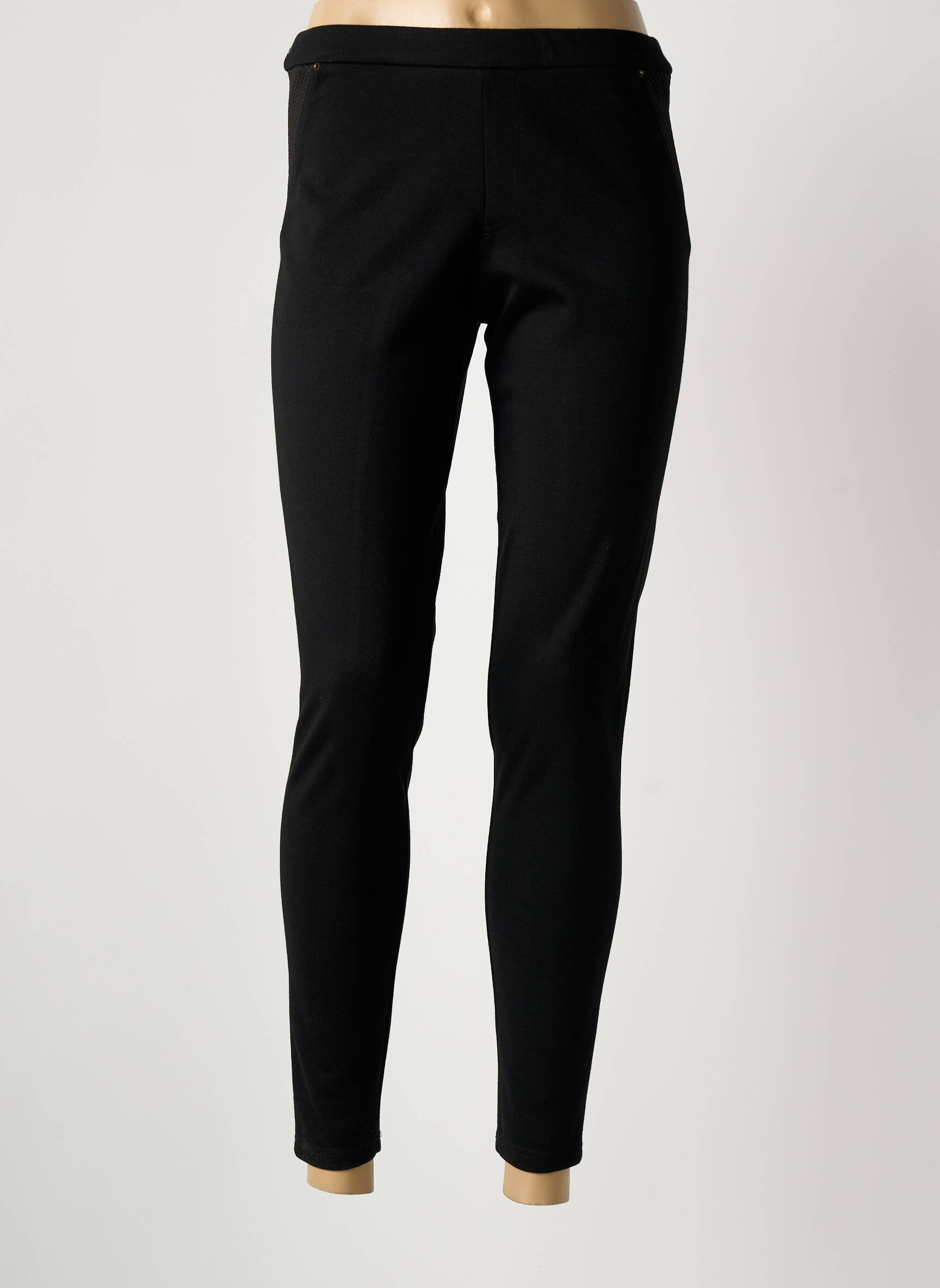 Jegging jersey audinys normala dydis juodas VERTIGO moteris