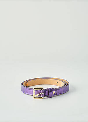 Diržas satino efektas violetinis CINNAMON moteris
