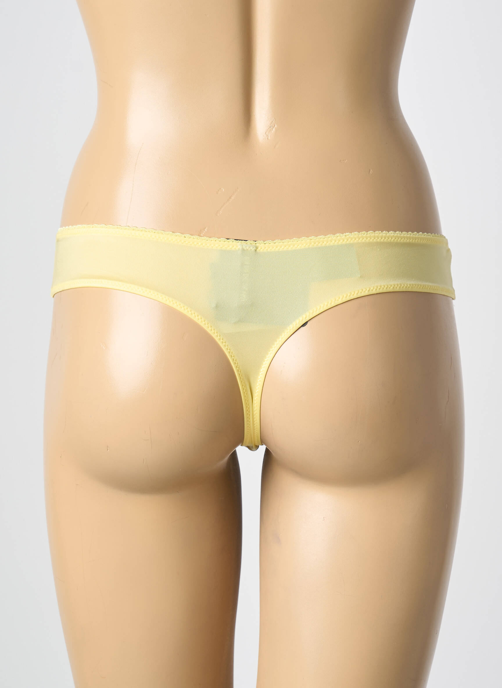 Tanga tamprumas geltona AMBRA moteris