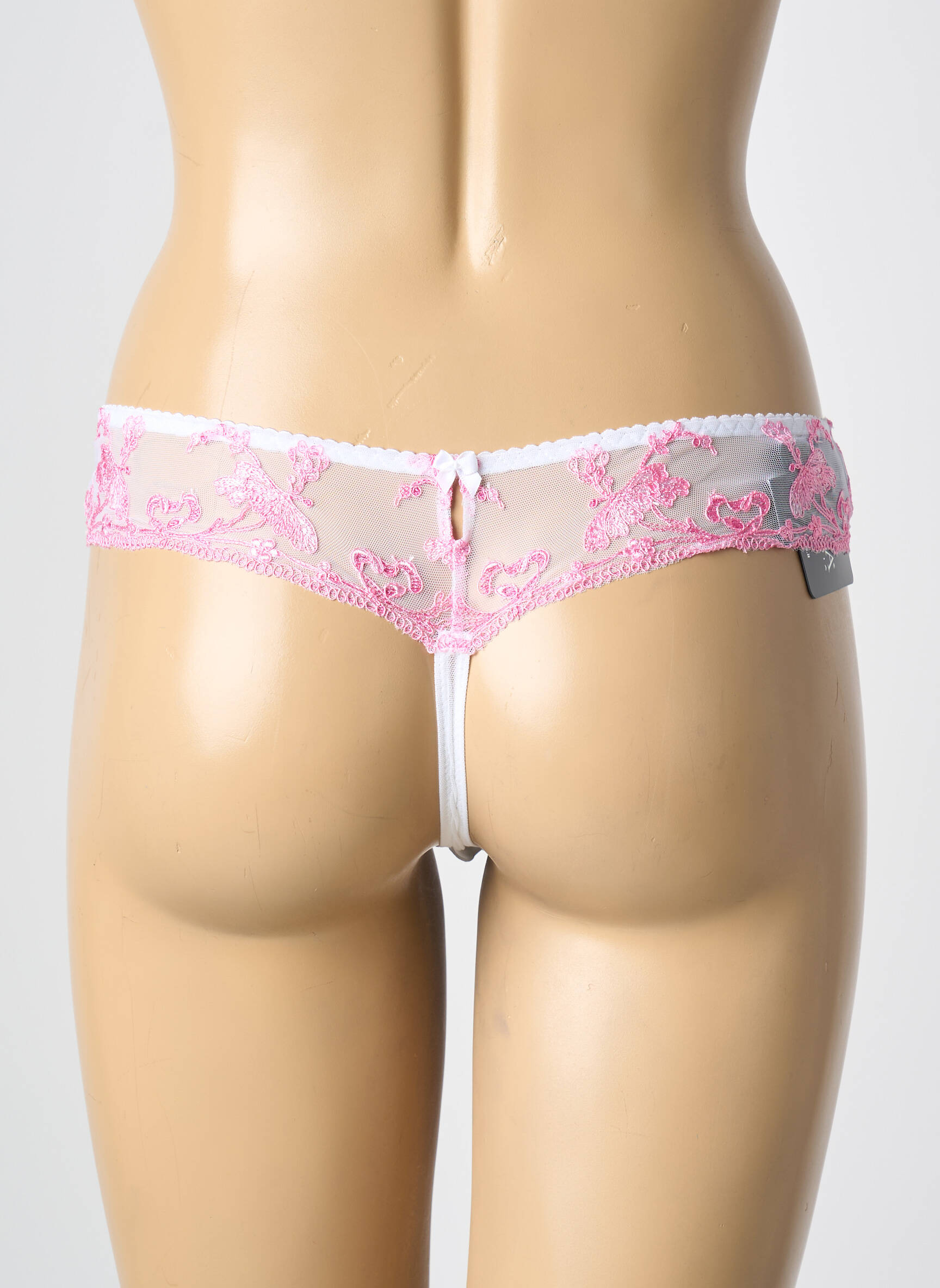 Tanga tamprumas rožinė AMBRA moteris