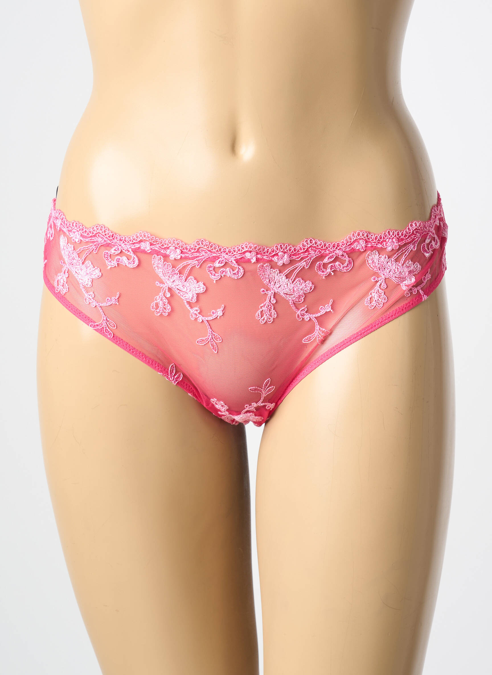 Tanga tamprumas rožinė AMBRA moteris