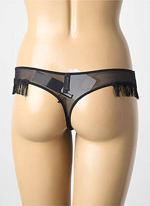 Tanga satino efektas raudona AMBRA moteris