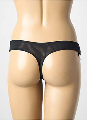 Tanga tamprumas rudas AMBRA moteris