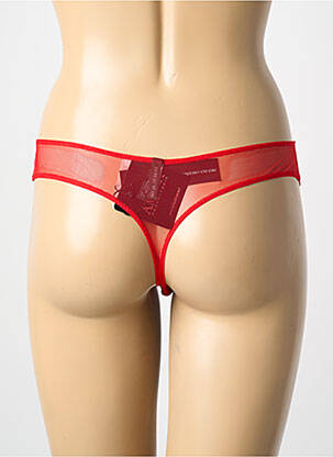 Tanga tamprumas raudona AMBRA moteris