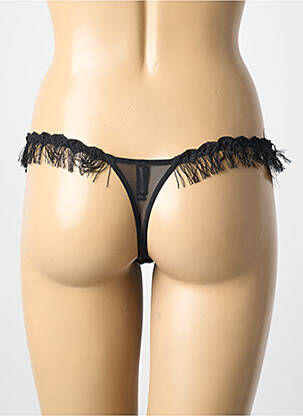 Tanga satino audinys raudona AMBRA moteris