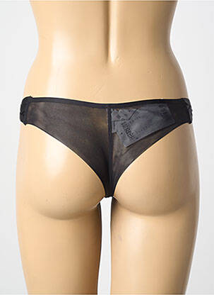 Tanga tamprumas juodas CHANTAL THOMASS moteris