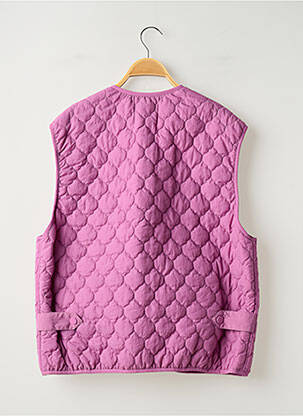 Pūkinė striukė kišenės be gobtuvų violetinis AMERICAN VINTAGE moteris