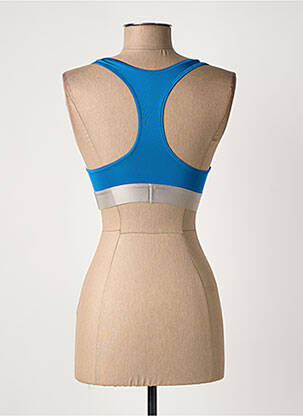 Liemenėlė satino efektas plaukimo liemenėlės viršus mėlyna CALVIN KLEIN moteris