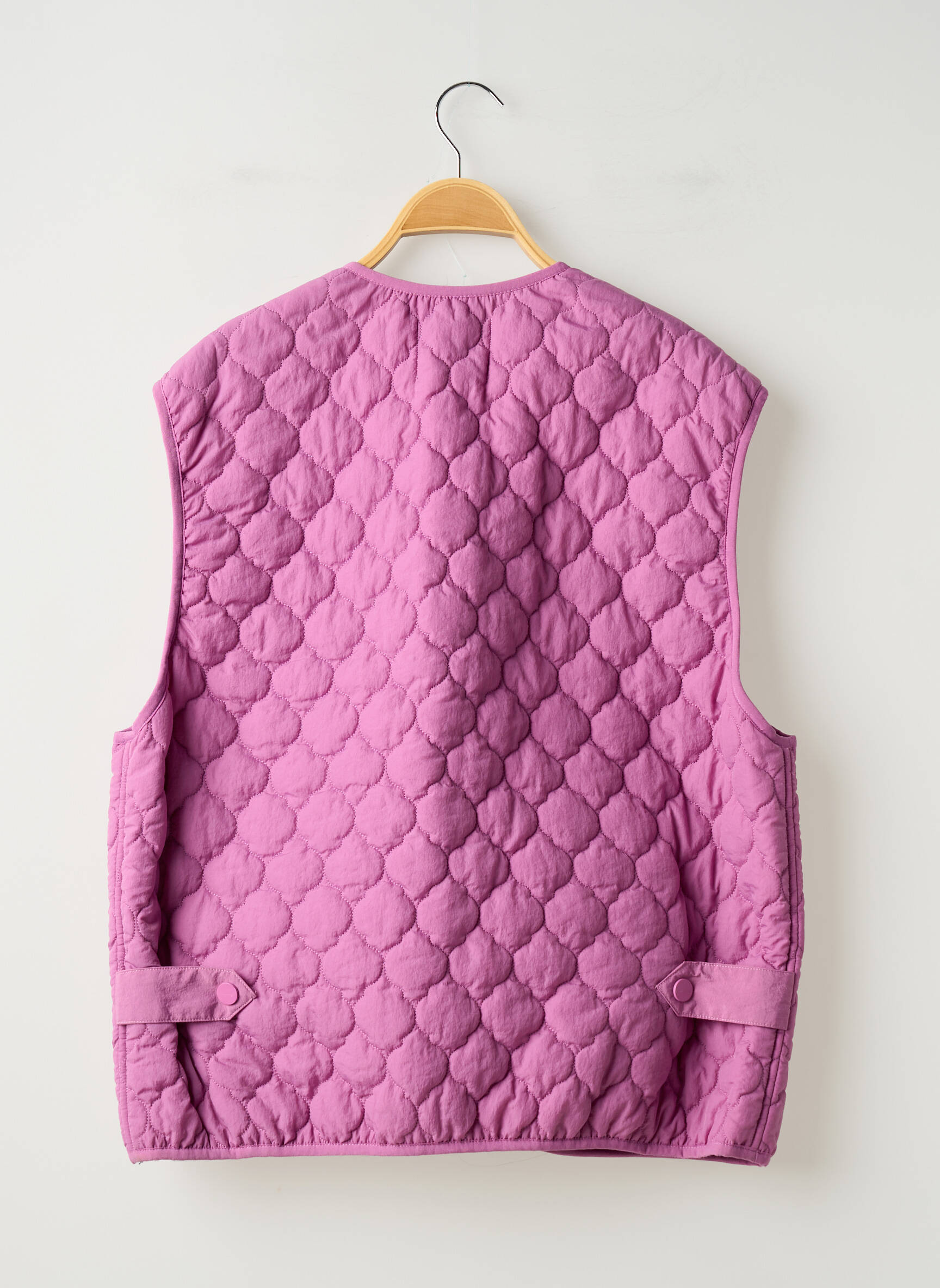 Pūkinė striukė kišenės be gobtuvų violetinis AMERICAN VINTAGE moteris