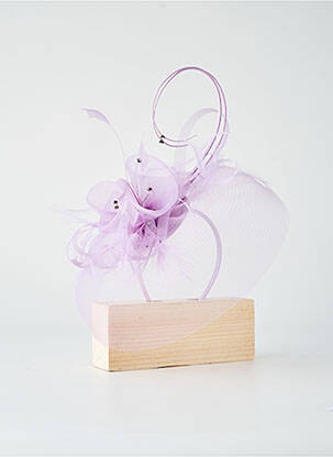 Skrybėlė vakarinės aprangos pasirinkimas violetinis MADDOX moteris