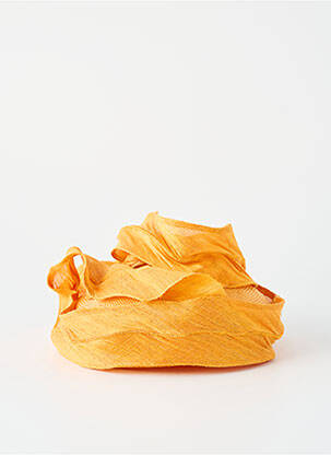 Skrybėlė vakarinės aprangos pasirinkimas oranžinė LES CHAPEAUX DE LISA moteris