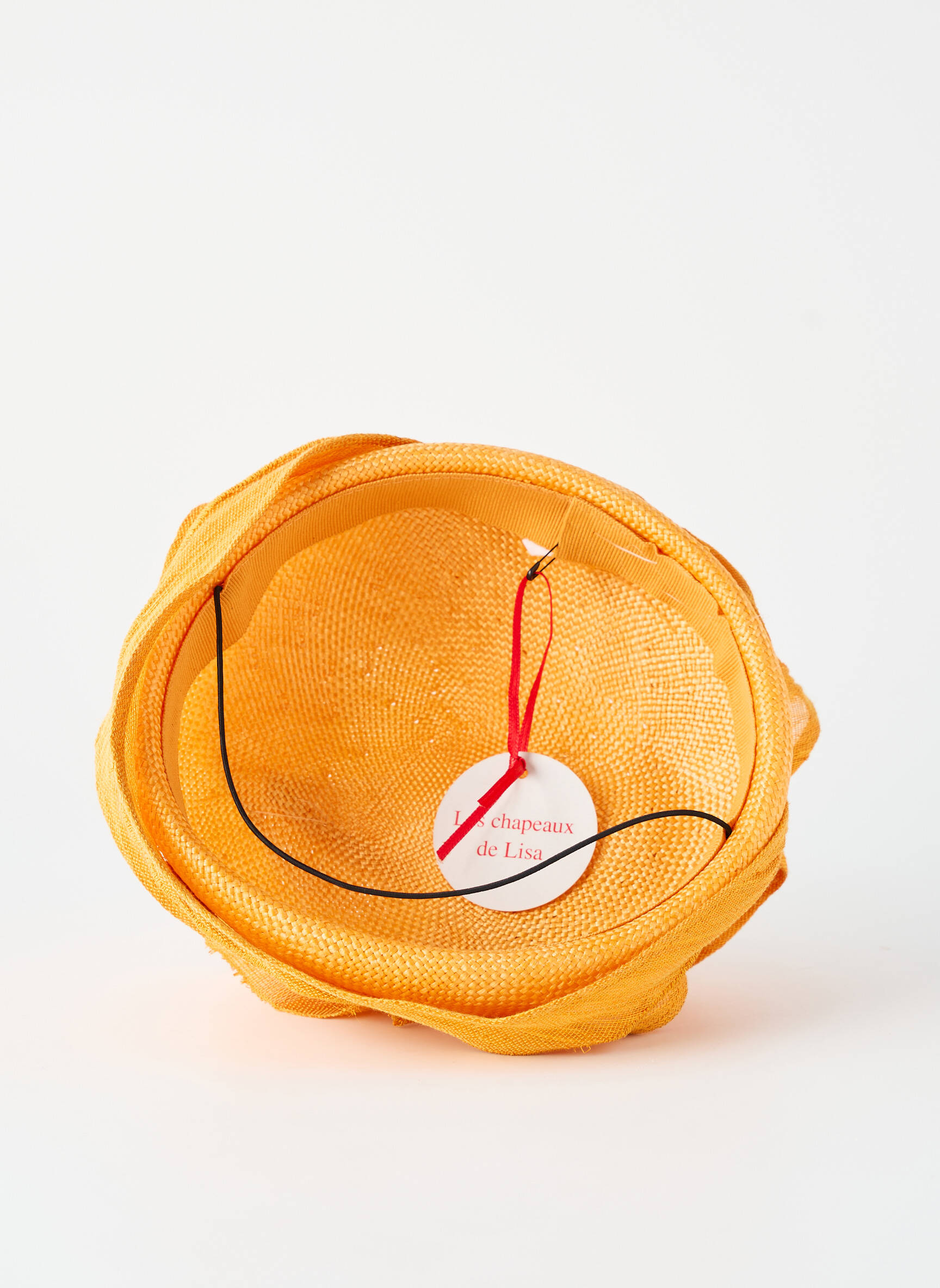 Skrybėlė vakarinės aprangos pasirinkimas oranžinė LES CHAPEAUX DE LISA moteris