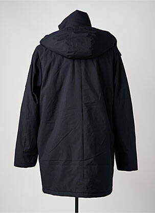 Parka bordo apdailos rankogaliai su gobtuvu juodas LEE COOPER vyras