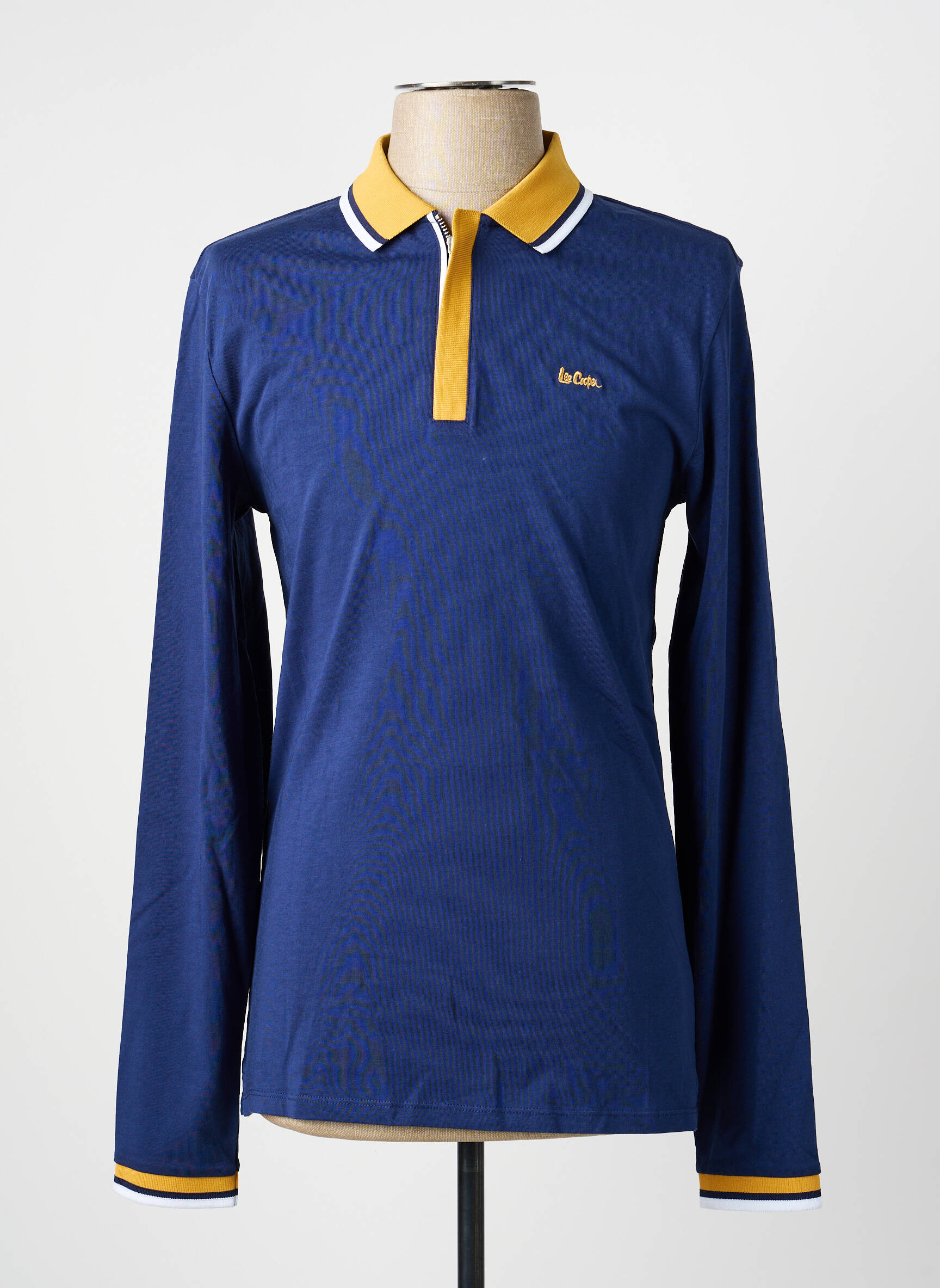 Polo ilgos rankovės ilgos rankovės mėlyna LEE COOPER vyras