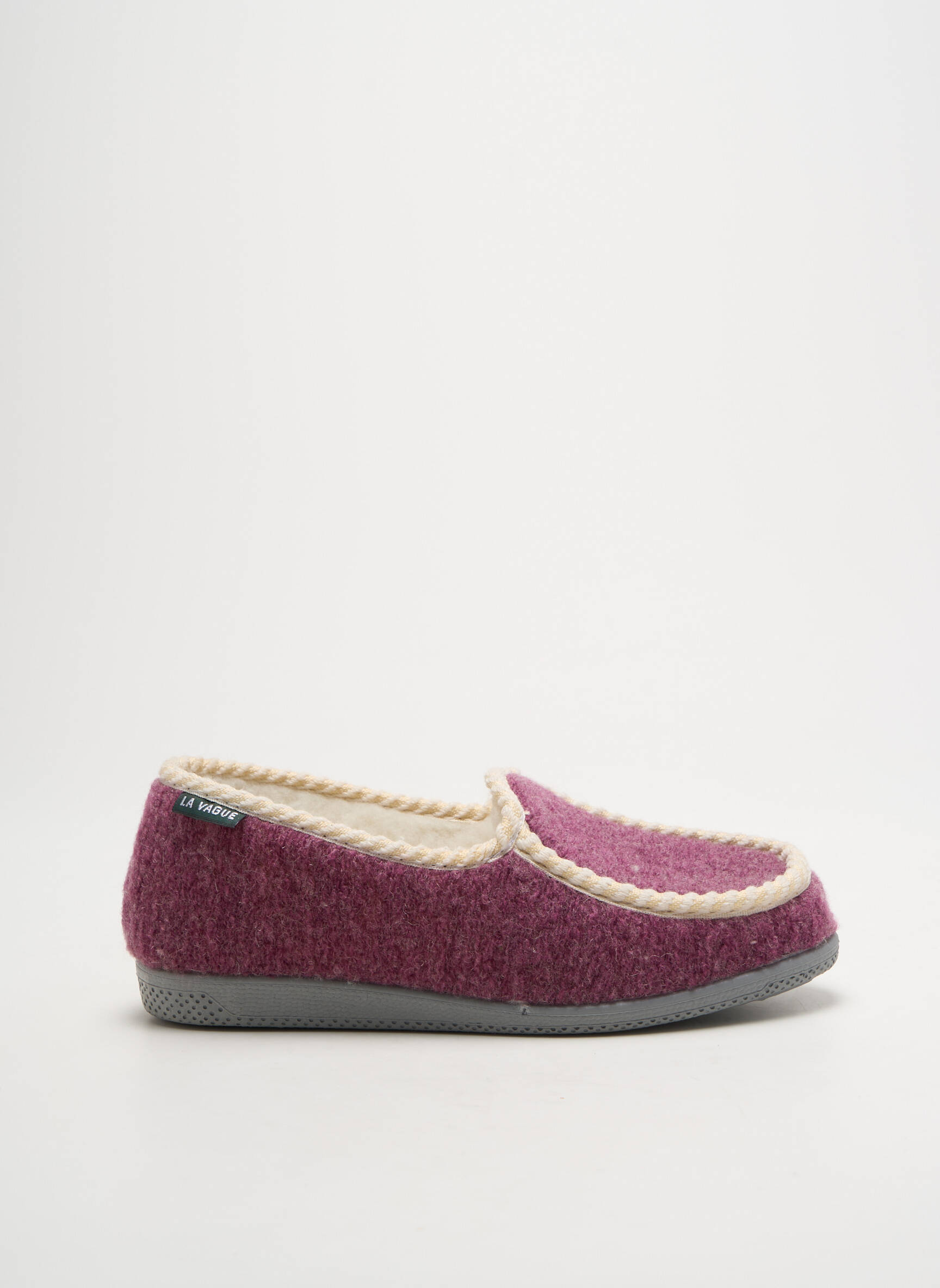 Bateliai/pantofliai apvalus mygtukas plokščias kulnas iki 3 cm violetinis LA VAGUE moteris