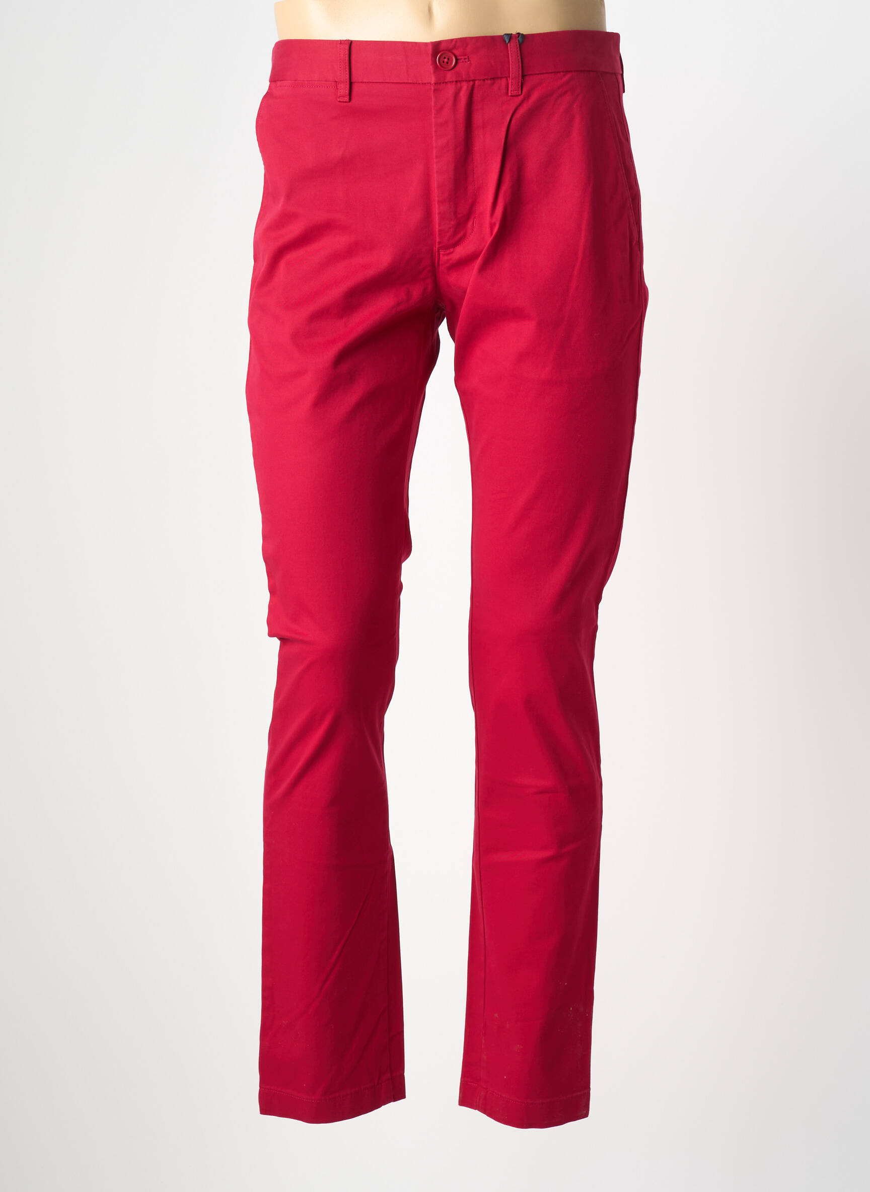 Chino kelnė kišenės raudona TOMMY HILFIGER vyras