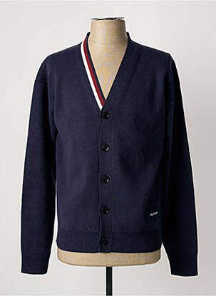 Ilgų rankovių liemenė col v mėlyna TOMMY HILFIGER vyras