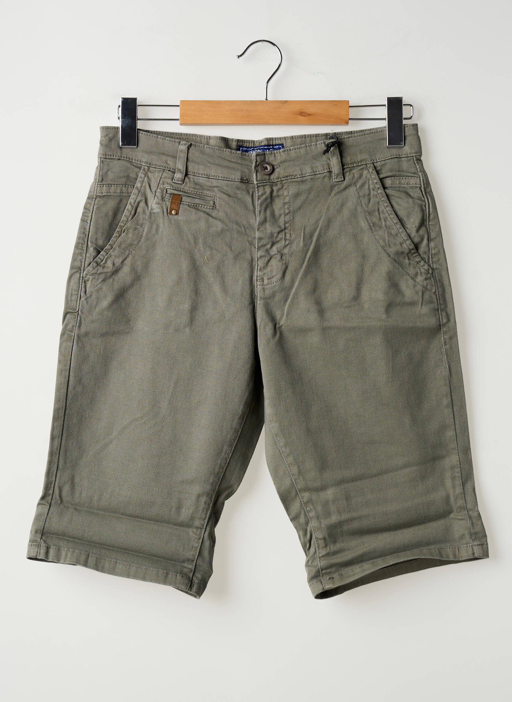 Bermudas tamprumas normala dydis pilka UNION JACK vyras