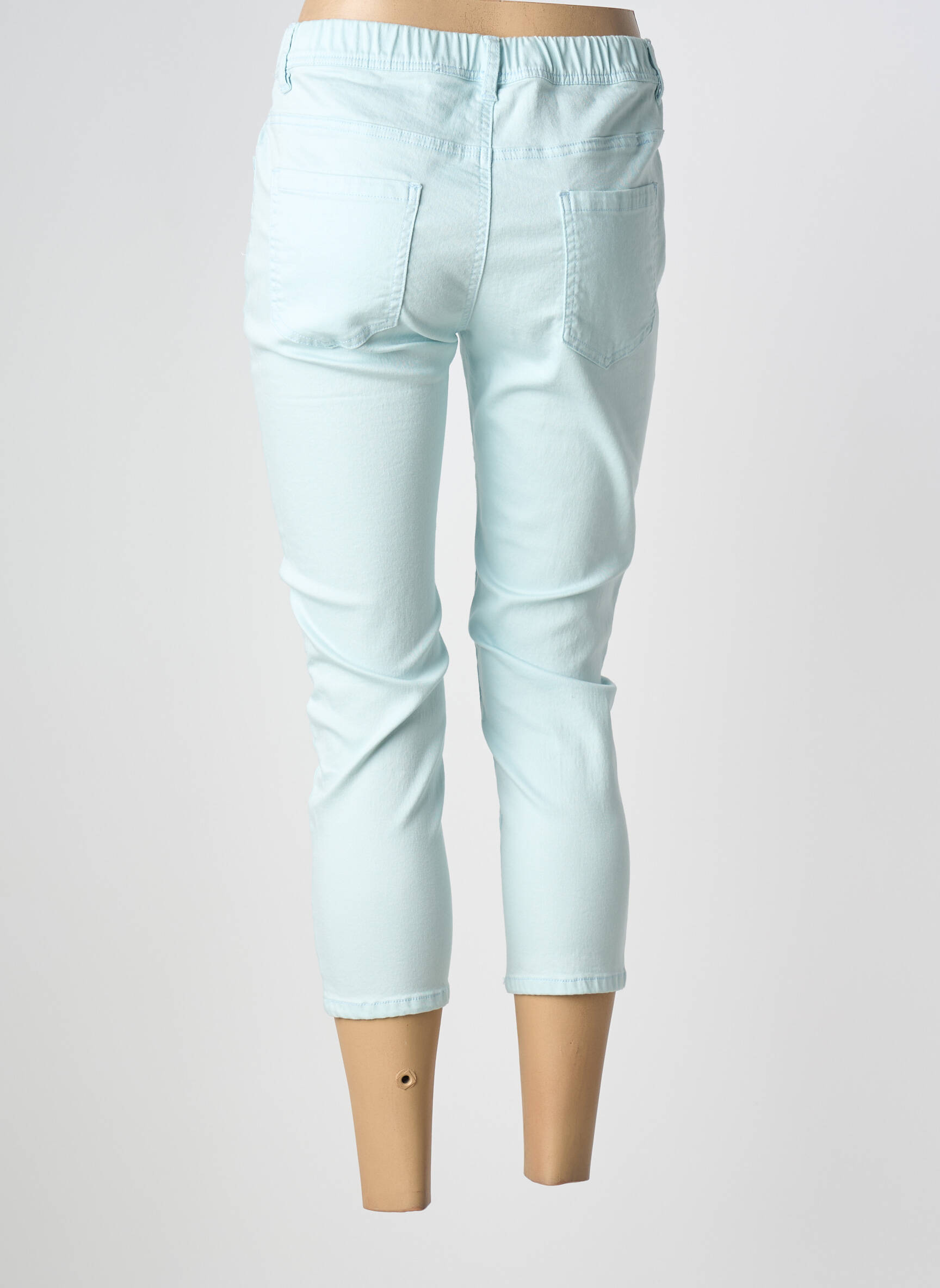 Jegging denimo audinys normala dydis mėlyna QUATRE VINGT JOURS moteris