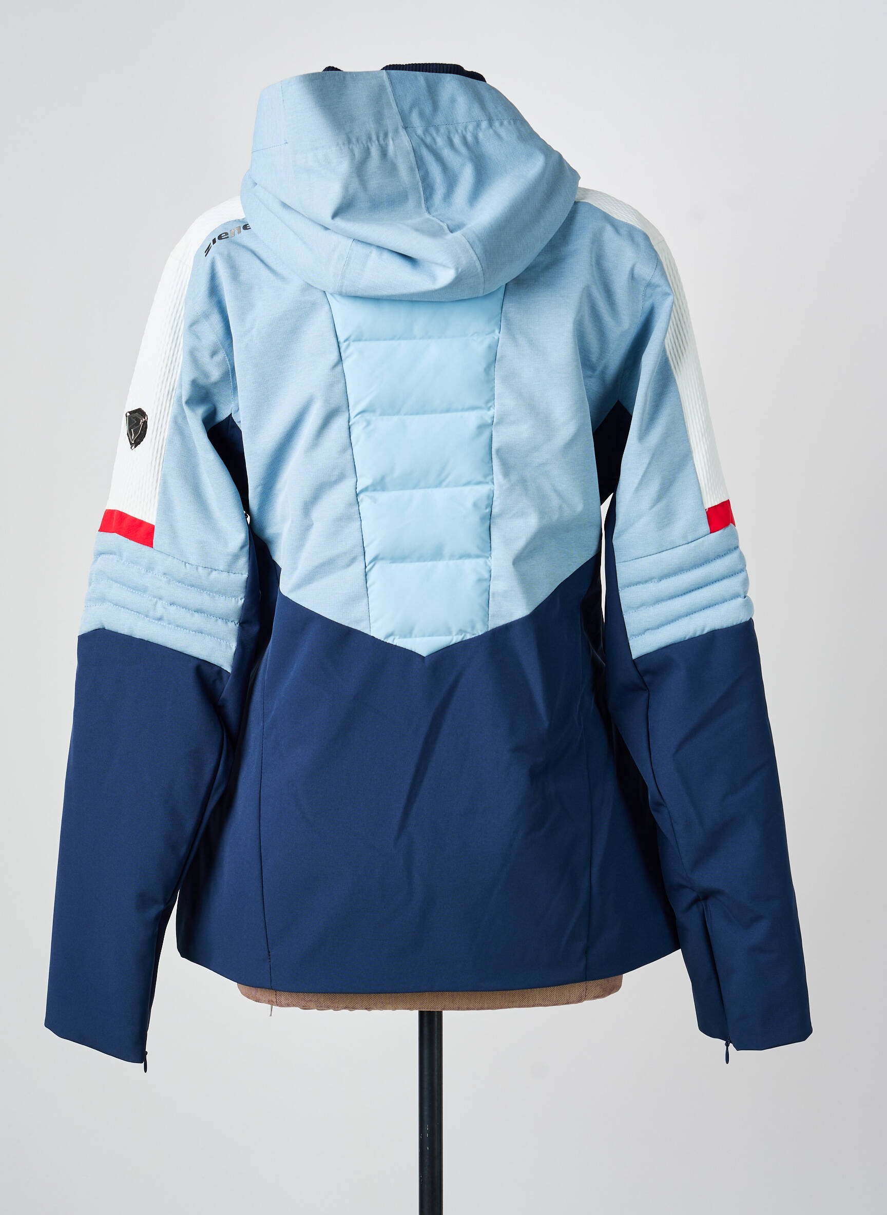 Parka slidinėjimo sportas su gobtuvu mėlyna ZIENER moteris