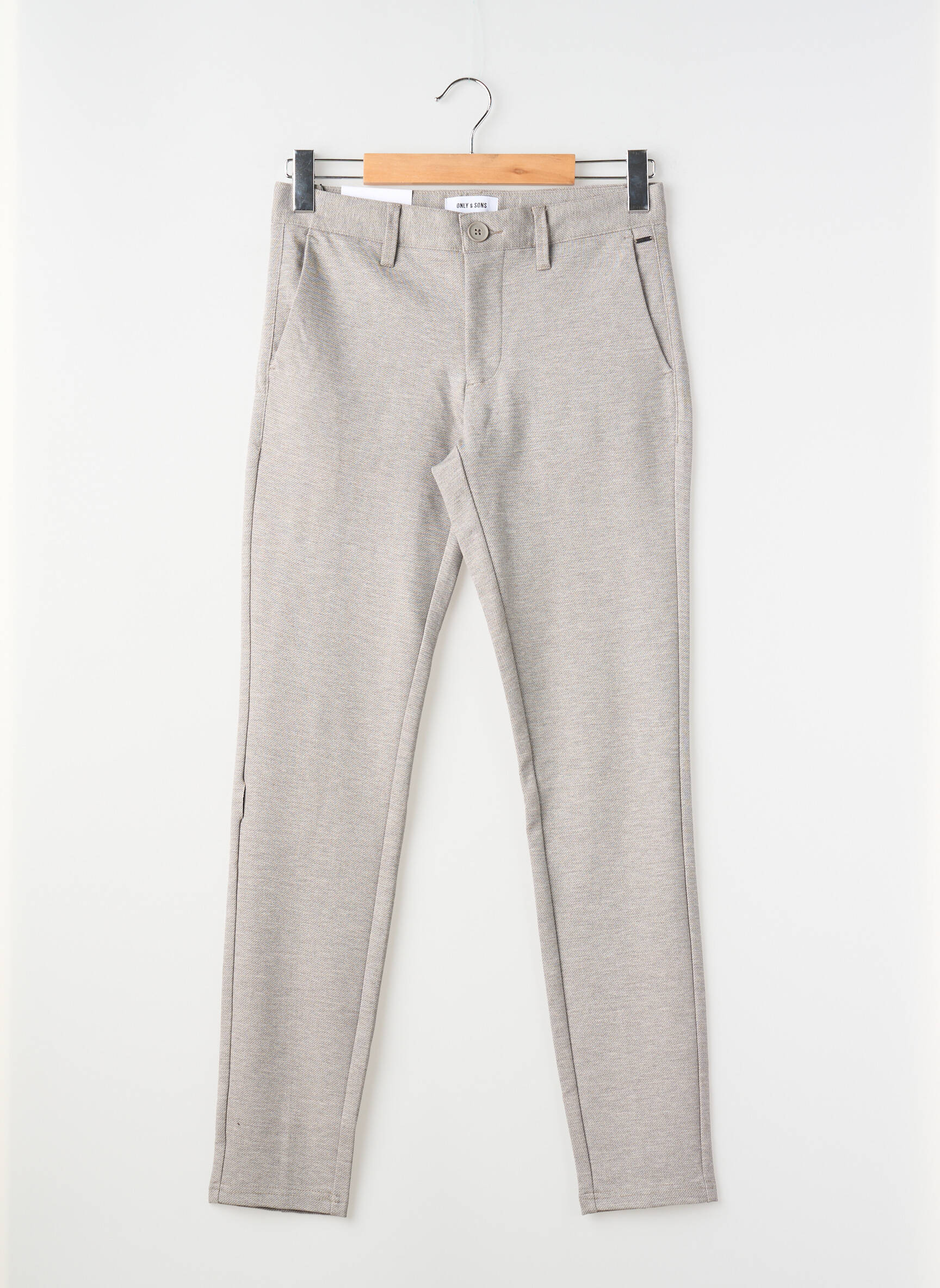 Chino kelnė tamprumas normala dydis pilka ONLY & SONS vyras