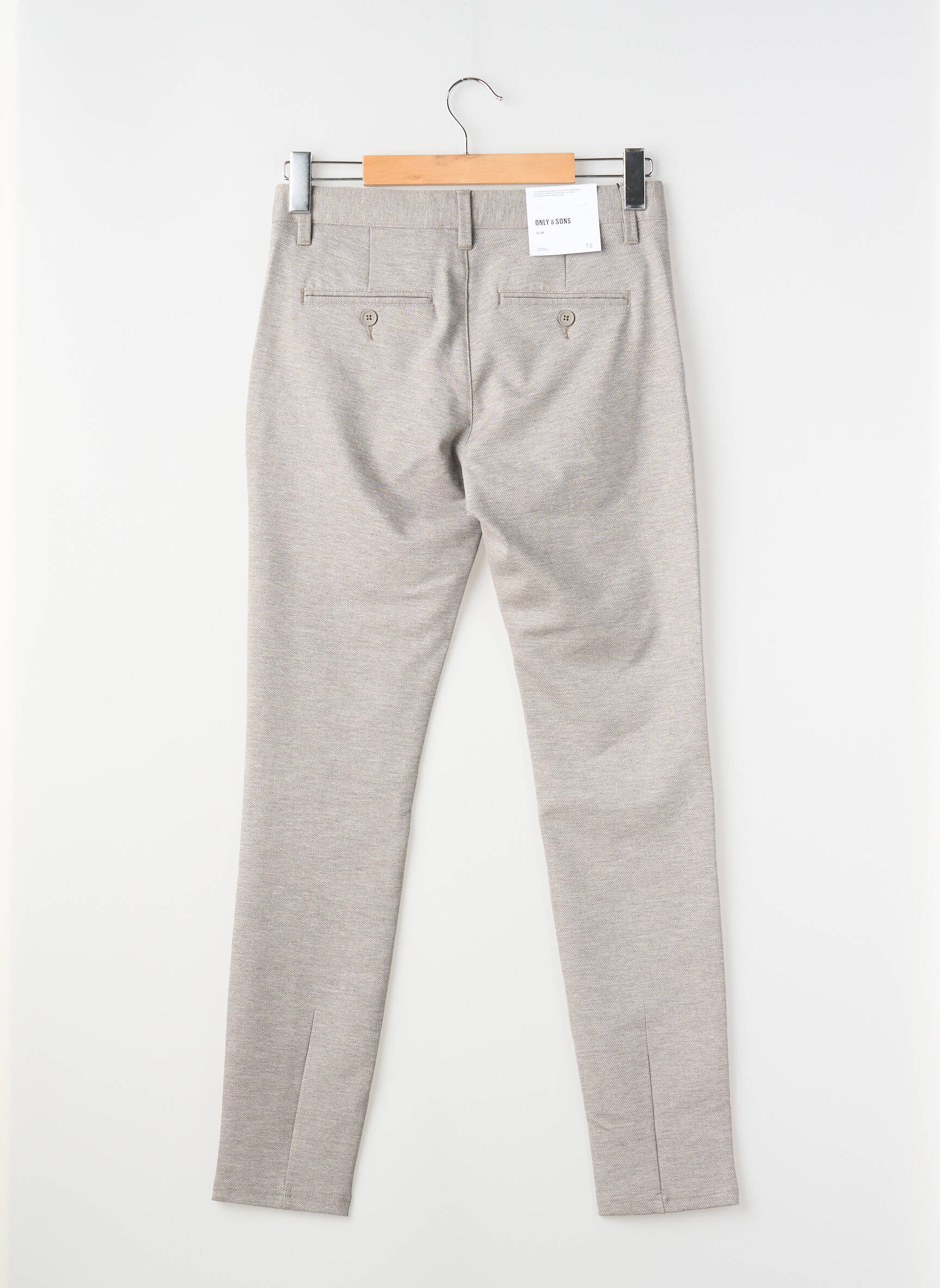 Chino kelnė tamprumas normala dydis pilka ONLY & SONS vyras