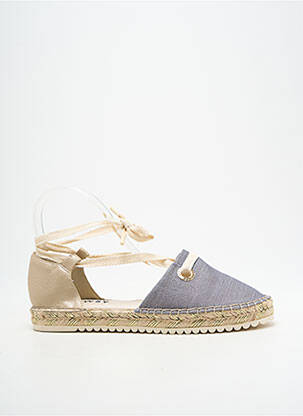 Espadrilės amortizuojančios pado tipas plokščias kulnas iki 3 cm auksas ARMISTICE moteris