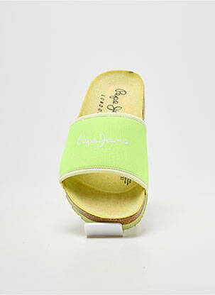 Mule/sabotai pado pėdos arkos plokščias kulnas iki 3 cm žalias PEPE JEANS moteris