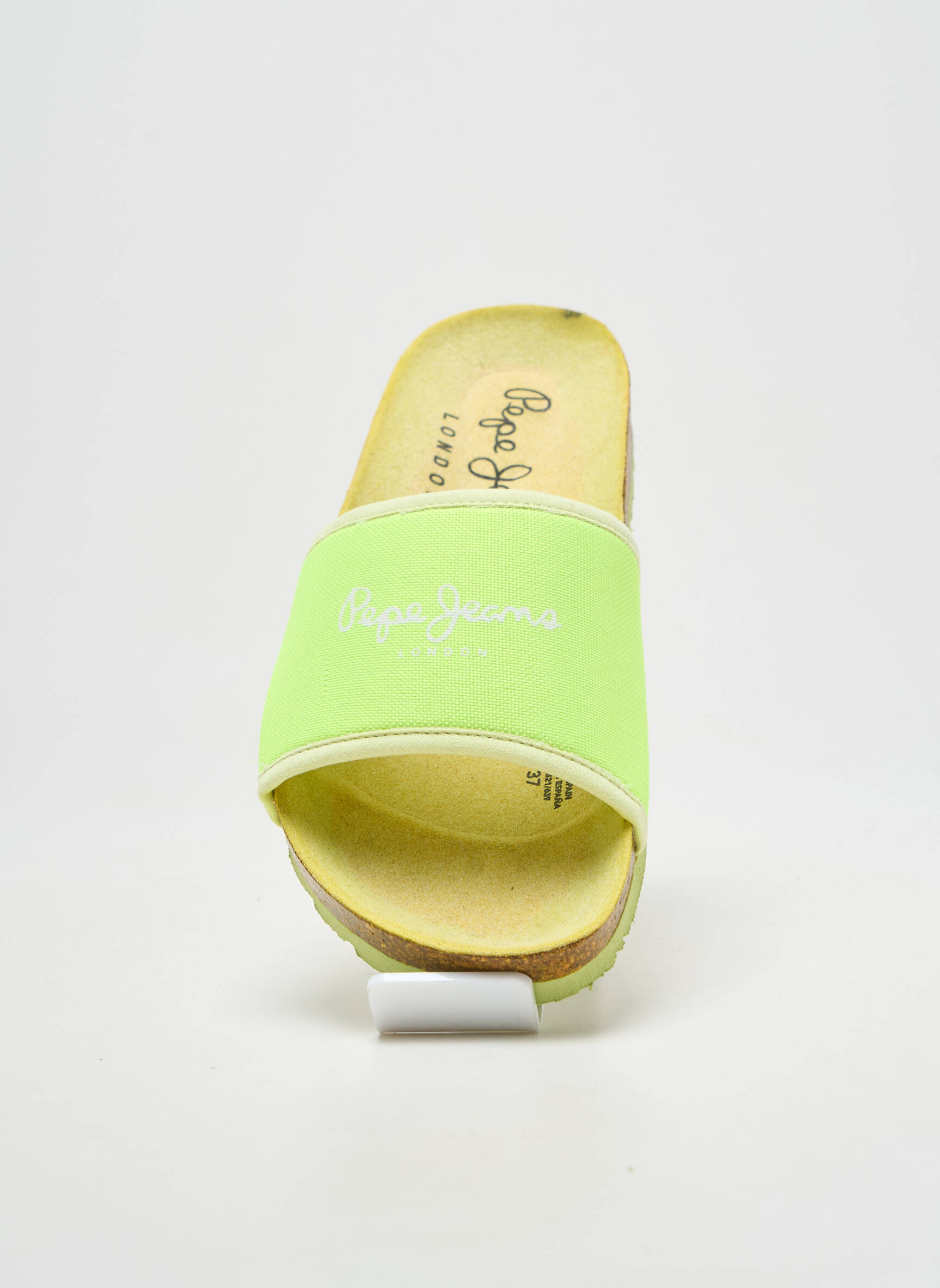 Mule/sabotai pado pėdos arkos plokščias kulnas iki 3 cm žalias PEPE JEANS moteris