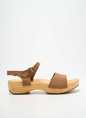 Sandalai/nu pėdos užsegimas kilpa(s) kulnas nuo 4 iki 6 cm rudas EL NATURALISTA moteris