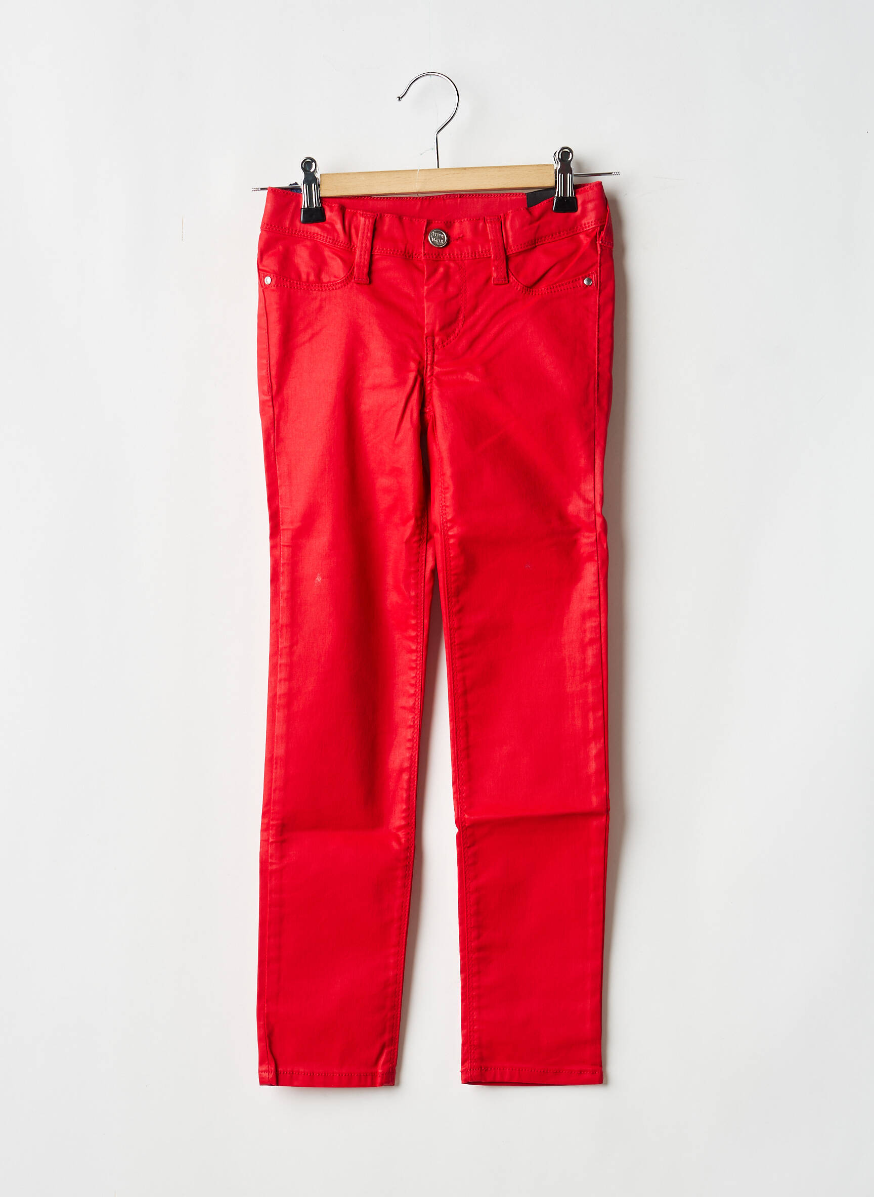 Jegging kišenės reguliuojamo dydžio raudona TEDDY SMITH mergina