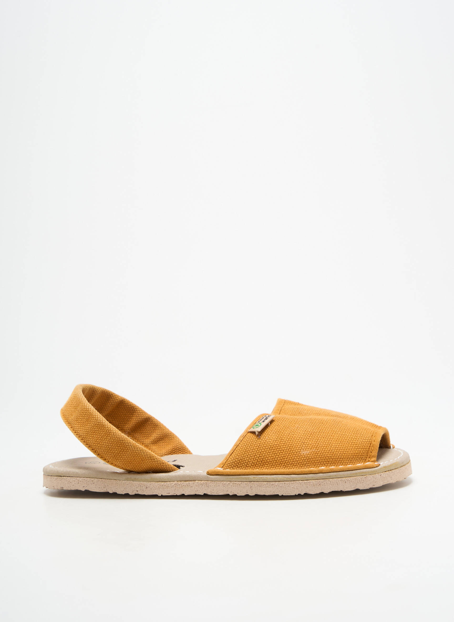 Sandalai/nu pėdos atvira pabaiga plokščias kulnas iki 3 cm oranžinė NATURAL WORLD moteris