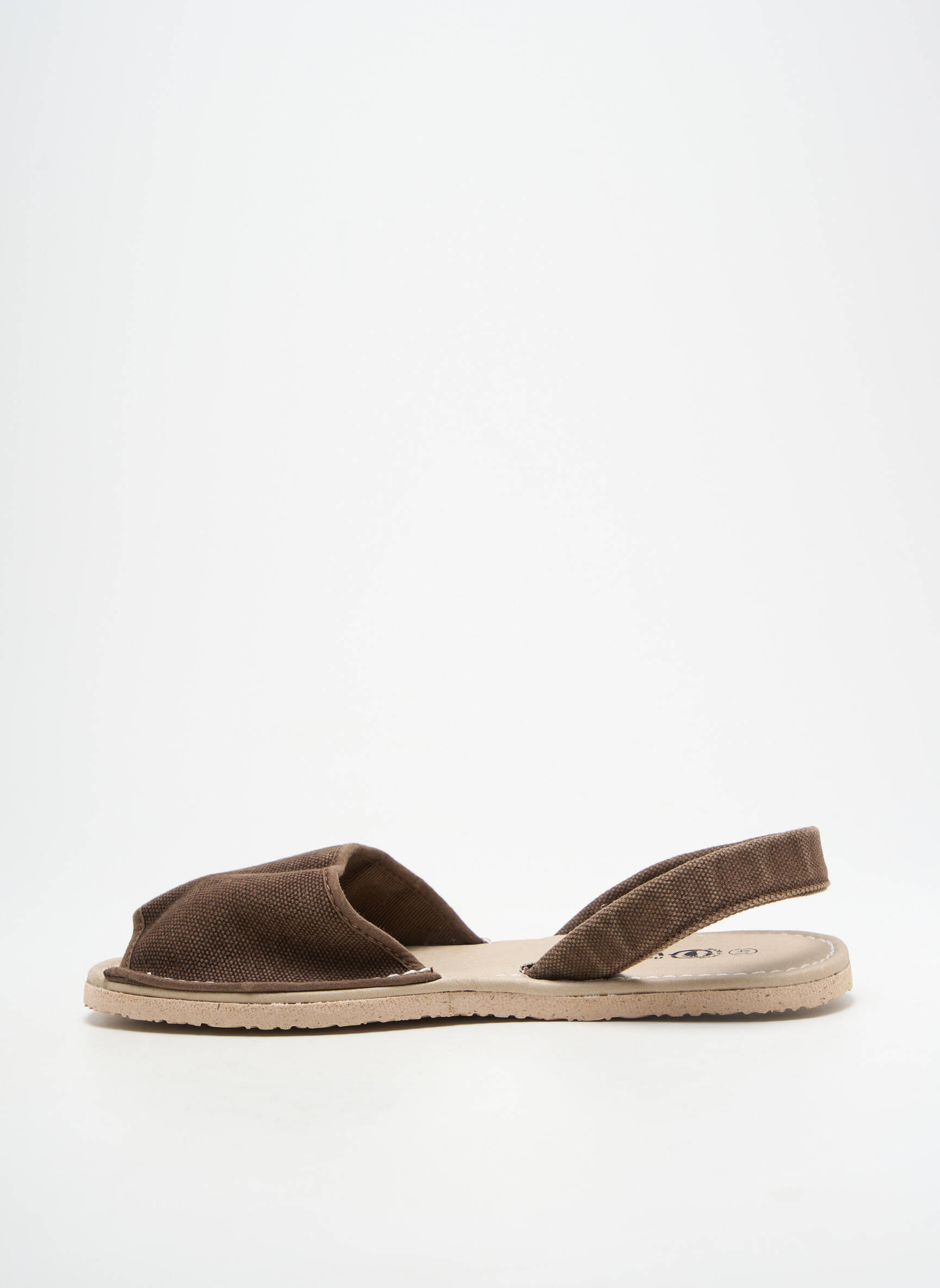 Sandalai/nu pėdos atvira pabaiga plokščias kulnas iki 3 cm rudas NATURAL WORLD moteris
