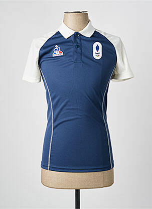 Polo sietspausdinimas trumpas rankovės mėlyna LE COQ SPORTIF vyras