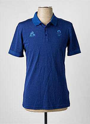 Polo centrinė iškirptė trumpas rankovės mėlyna LE COQ SPORTIF vyras