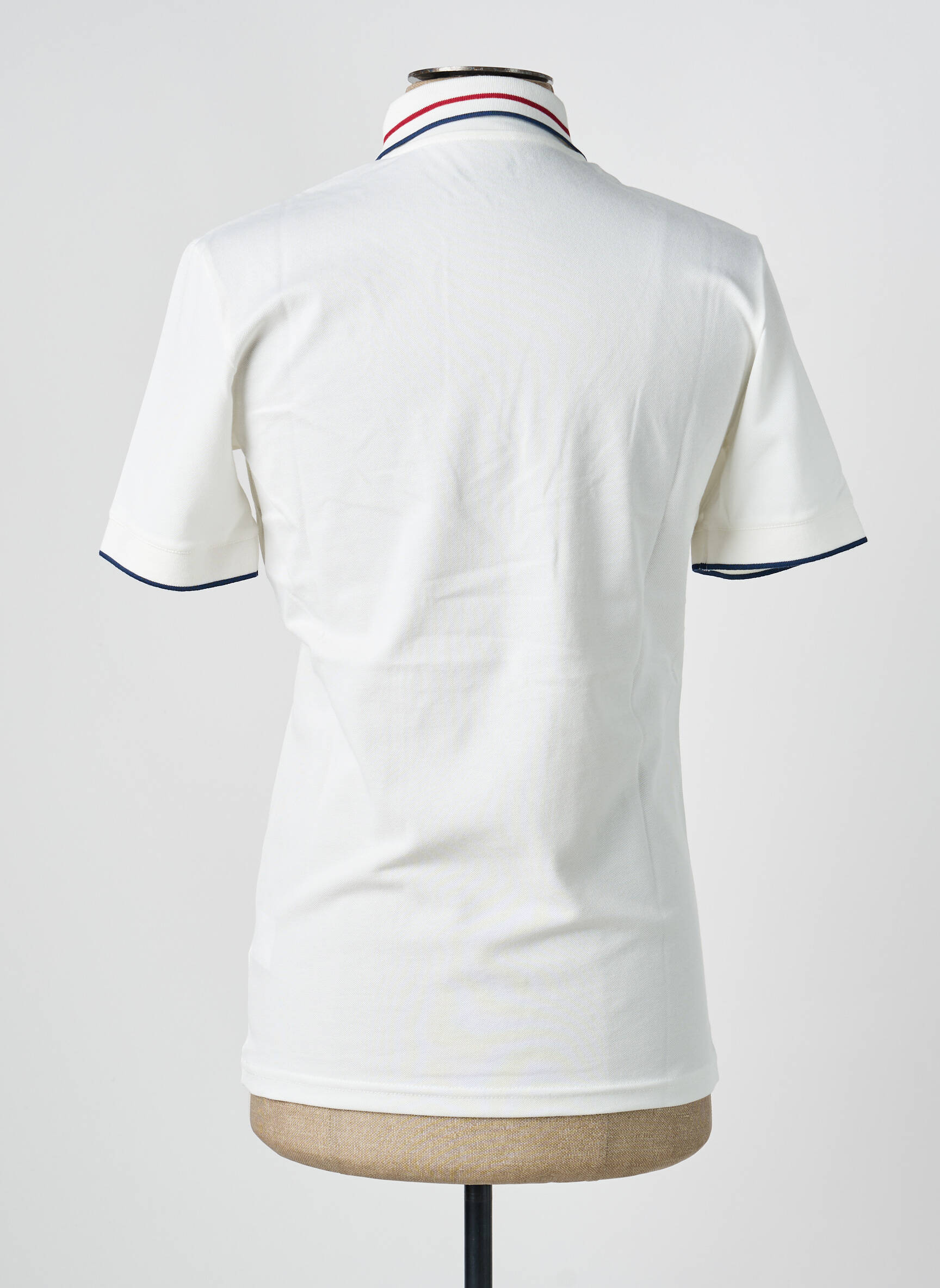 Polo ilgos rankovės ilgos rankovės baltas LE COQ SPORTIF vyras