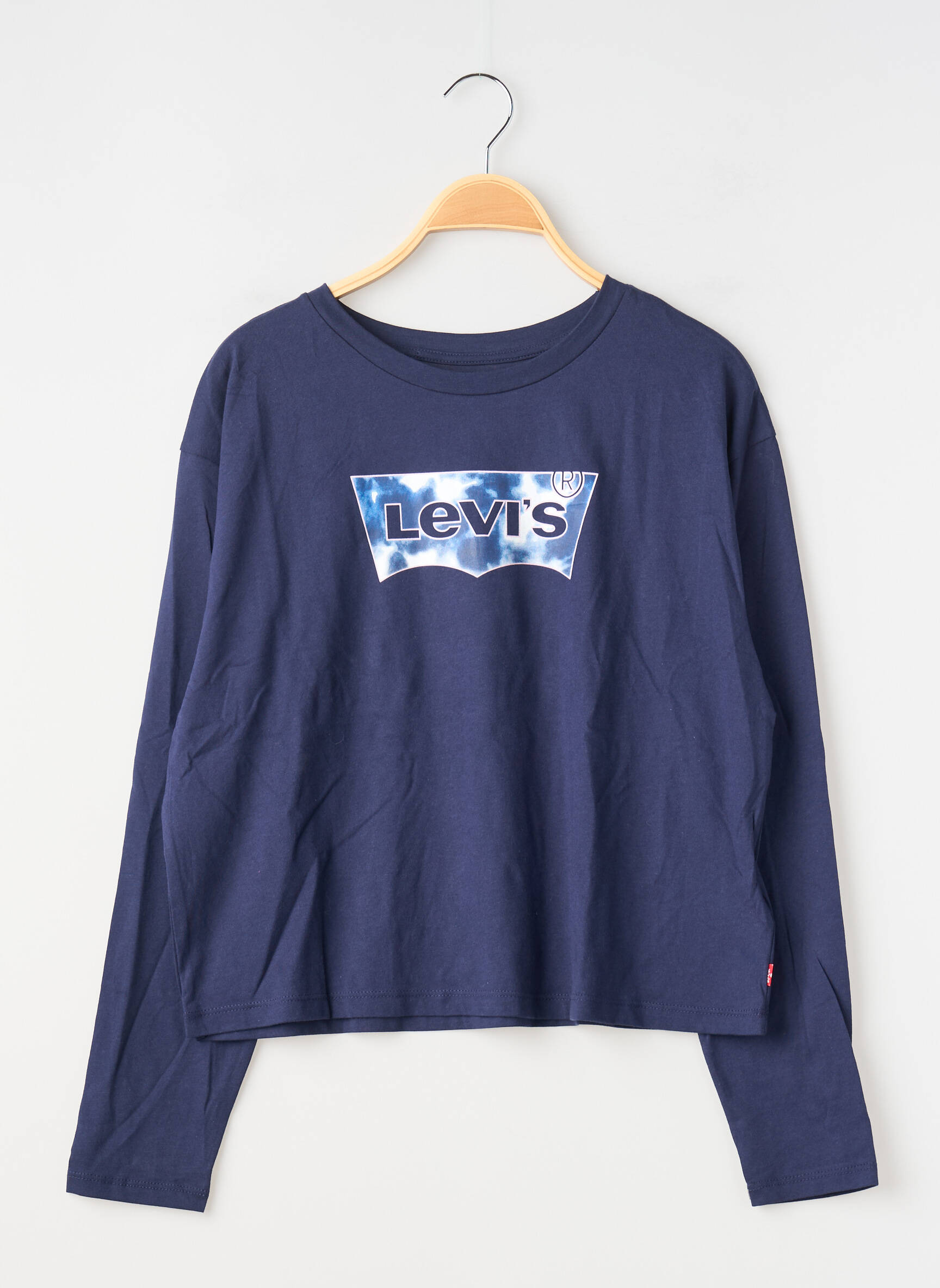 Viršūnė ilgos rankovės ilgos rankovės mėlyna LEVI'S mergina