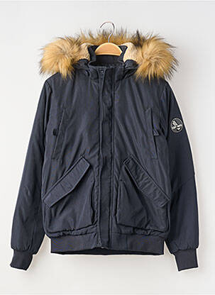 Parka kišenės su gobtuvu mėlyna TEDDY SMITH berniukas