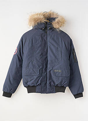 Parka kišenės su gobtuvu mėlyna NORTHLAND berniukas