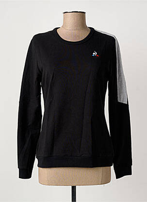 Mikroskopas siuvinėjimas ilgos rankovės juodas LE COQ SPORTIF moteris