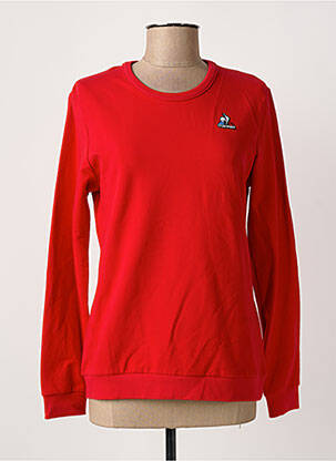 Mikroskopas siuvinėjimas ilgos rankovės raudona LE COQ SPORTIF moteris