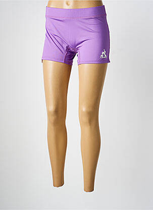 Šortas normala dydis normala dydis violetinis LE COQ SPORTIF moteris